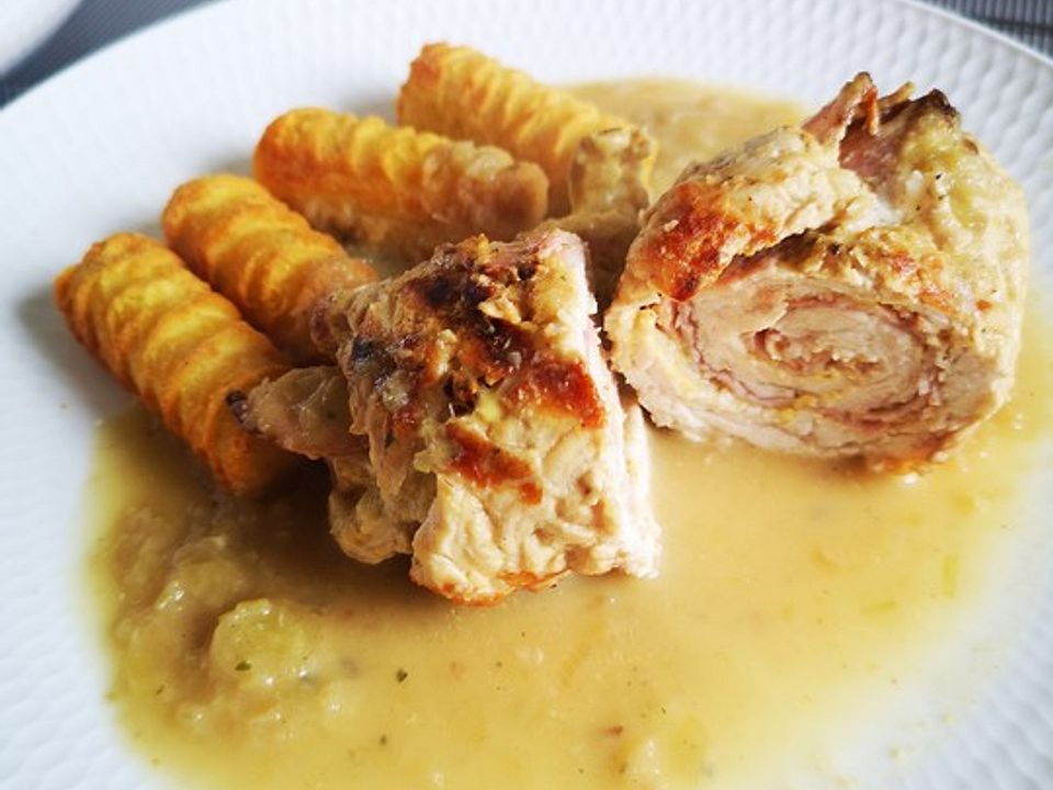 Putenrollchen In Lauchsauce Von Rocky73 Chefkoch