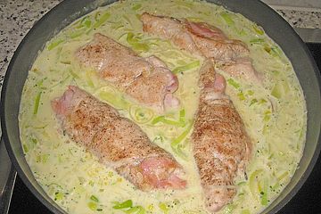 Putenrollchen In Lauchsauce Von Rocky73 Chefkoch 