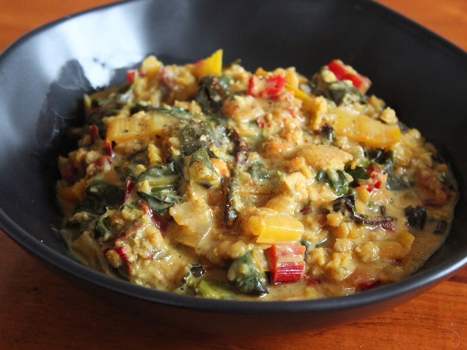 Linsen-Mangold-Curry von matelli | Chefkoch