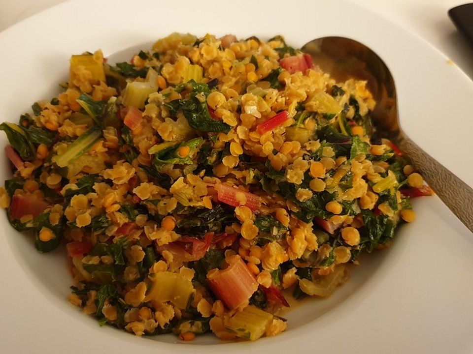 Linsen-Mangold-Curry von matelli | Chefkoch