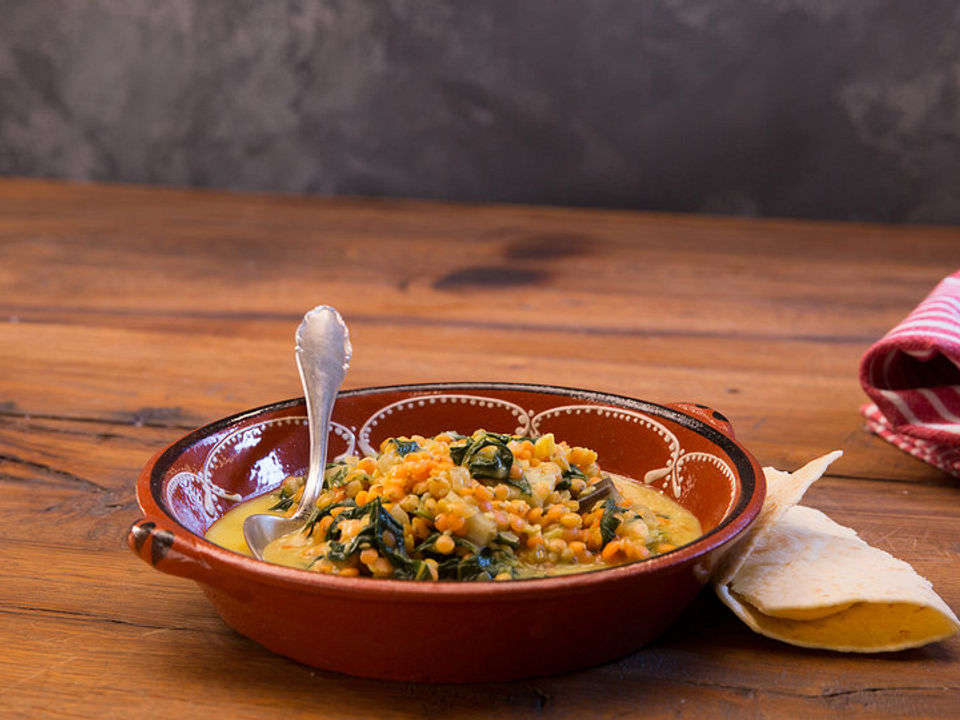 Linsen-Mangold-Curry von matelli| Chefkoch