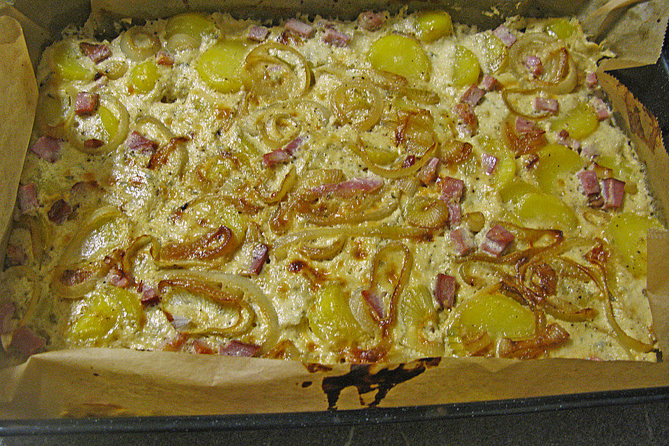 Würziges Kartoffel - Gratin