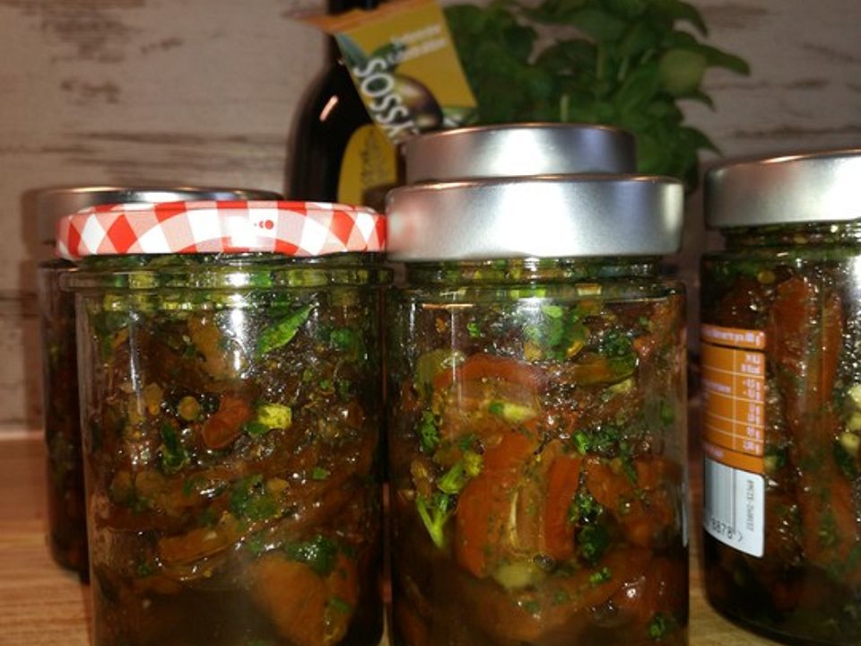 Getrocknete Tomaten, pikant eingelegt von karin67| Chefkoch