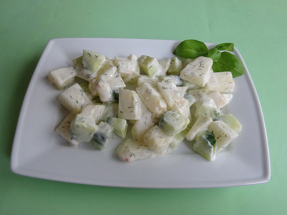Gurken - Melonensalat mit Dill von nowaris | Chefkoch
