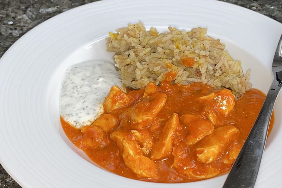 Indisch rotes Curry