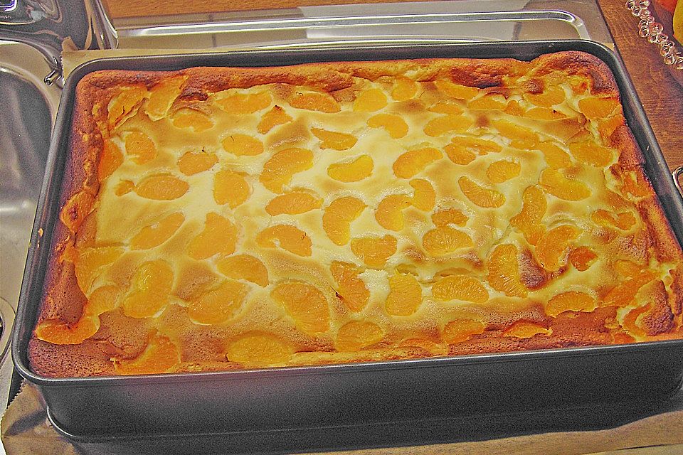 Mandarinen - Schmand - Kuchen