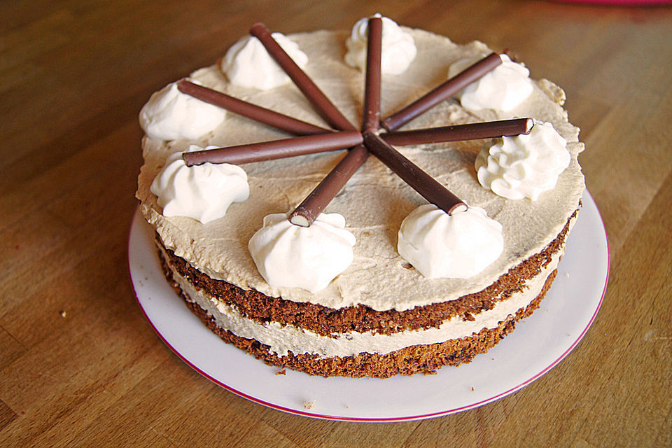 Cappuccino-Kuppeltorte