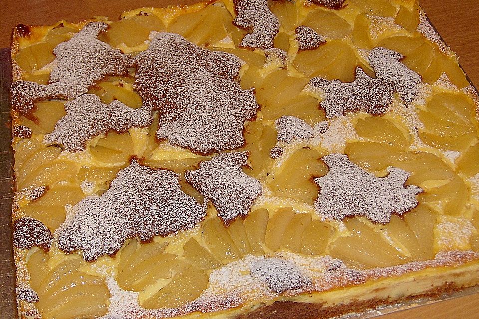 Schoko - Birnen - Kuchen