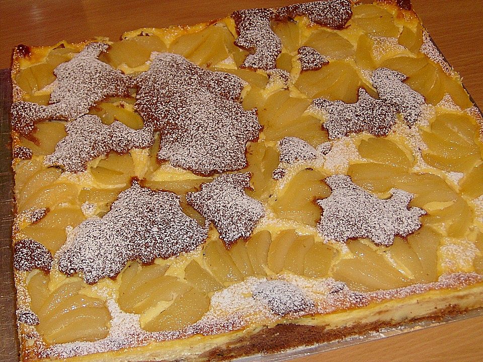 Schoko - Birnen - Kuchen von ManuGro| Chefkoch