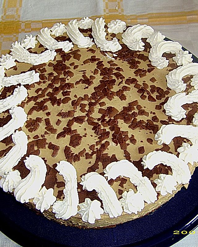 Mandel - Mokkacreme - Torte