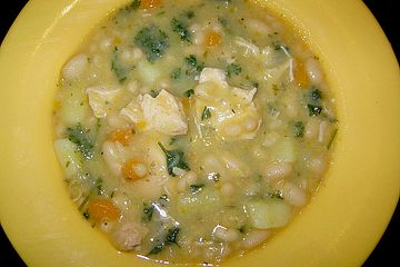 Bohneneintopf Mit Poularde Von Koriandertopf Chefkoch 