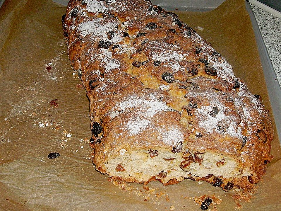 Quarkstollen Rezept Köstlich,schnell, Einfach Selber Backen.