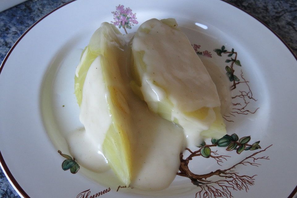 Spitzkohl in Limettensauce