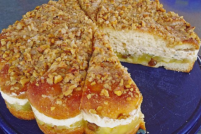 Walnuss - Honig - Butterkuchen mit Äpfeln von ManuGro| Chefkoch Walnuss - Honig - Butterkuchen mit Äpfeln von ManuGro| Chefkoch