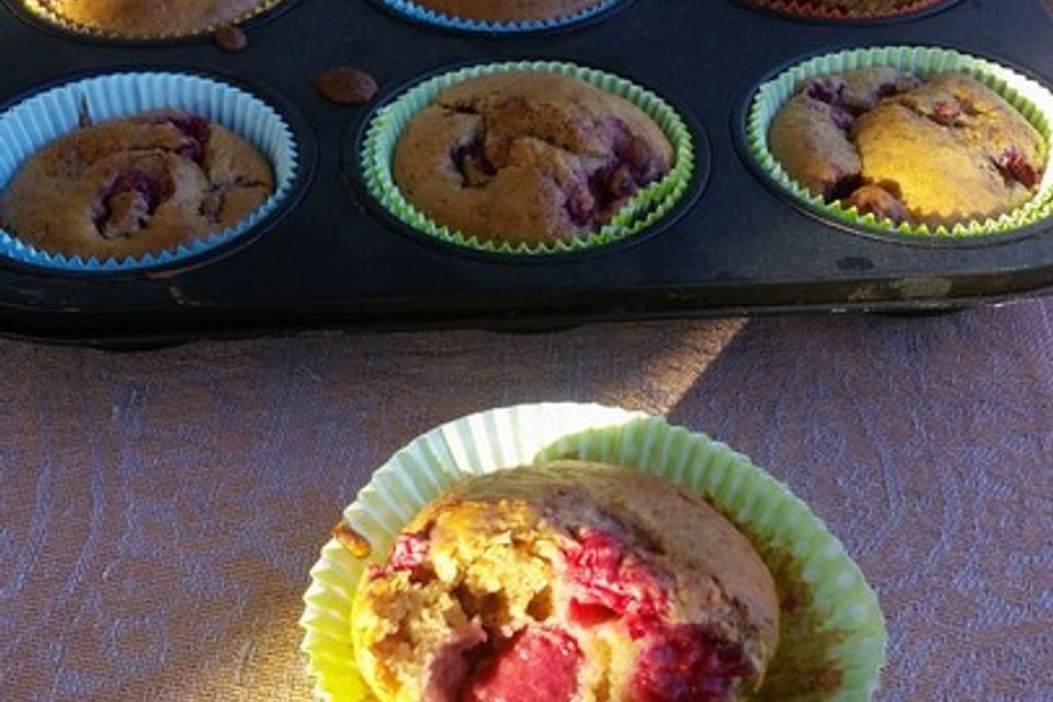 Himbeer - Haferflocken - Muffins