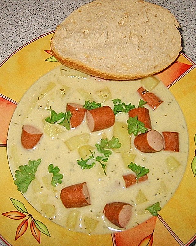 Kartoffel - Käse - Suppe