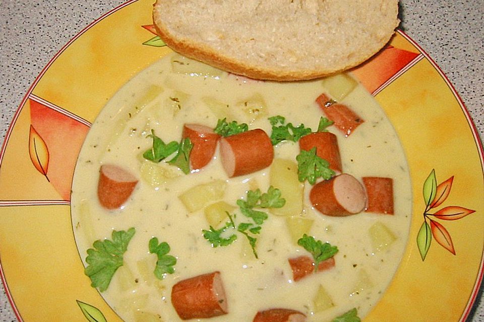 Kartoffel - Käse - Suppe