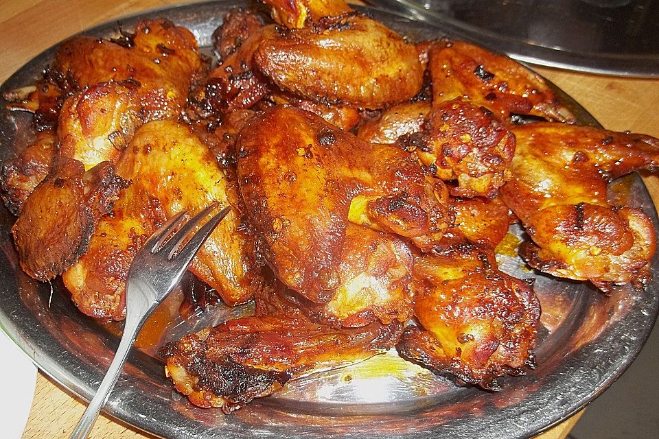 Marinierte Chicken Wings