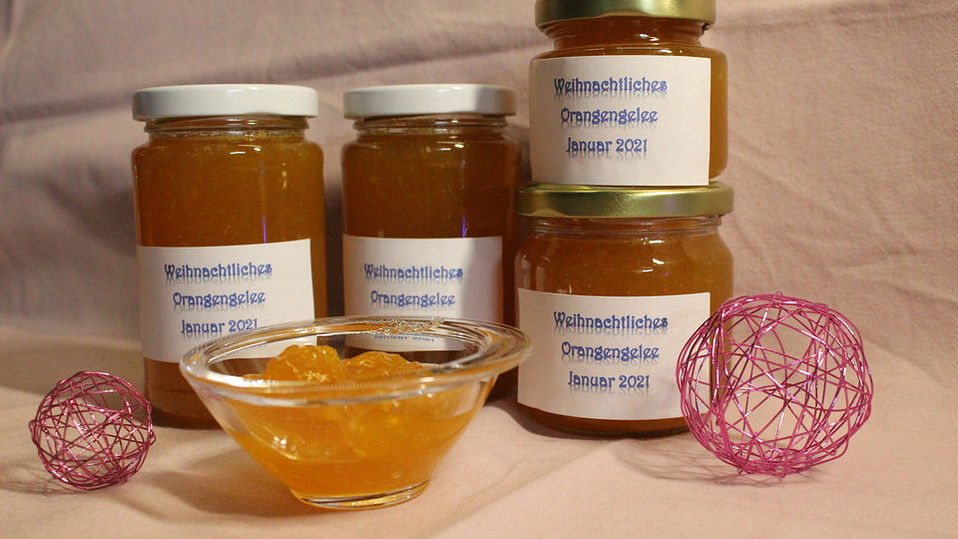 Weihnachtliches Orangengelee von Rocky73