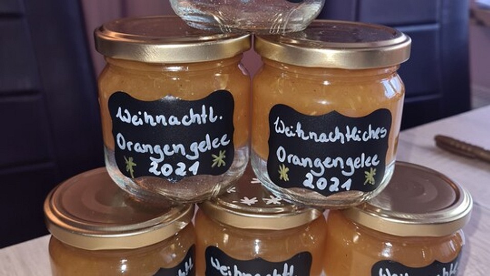 Weihnachtliches Orangengelee von Rocky73