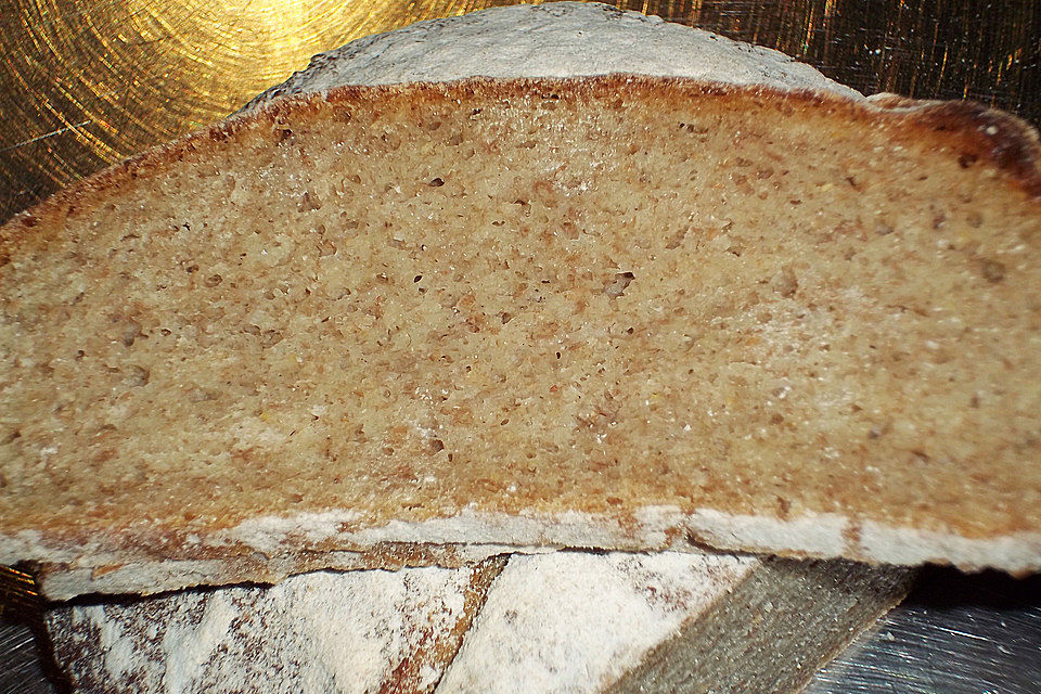 Kartoffelbrot mit Sauerteig