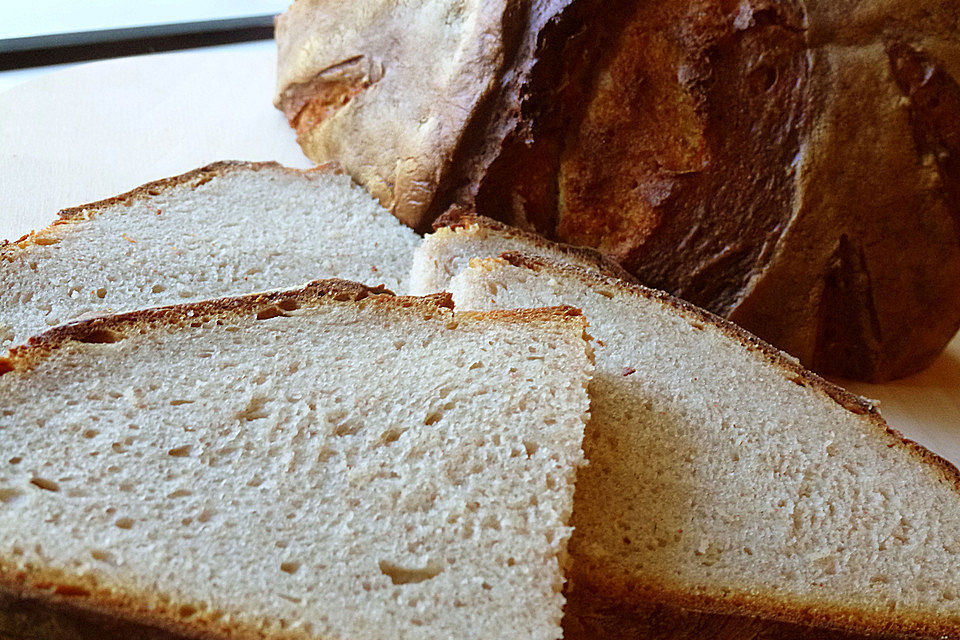 Kartoffelbrot mit Sauerteig