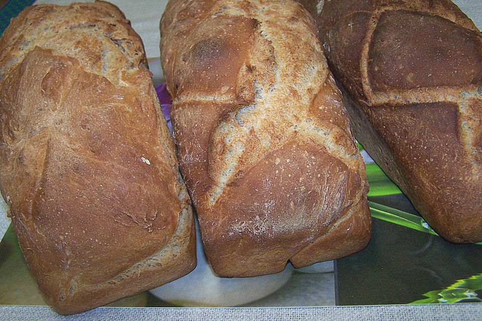 Kartoffelbrot mit Sauerteig