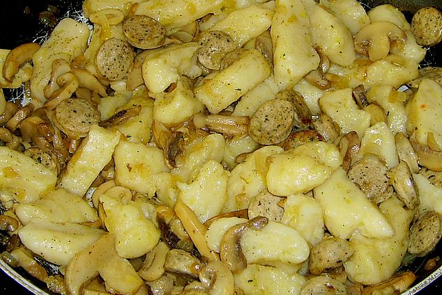 Kartoffelnudel - Pfanne von Nicky0110| Chefkoch