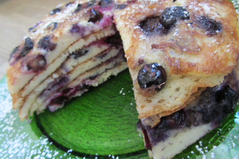 Blaubeer - Pfannkuchen