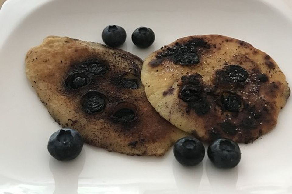 Blaubeer - Pfannkuchen Blaubeer - Pfannkuchen