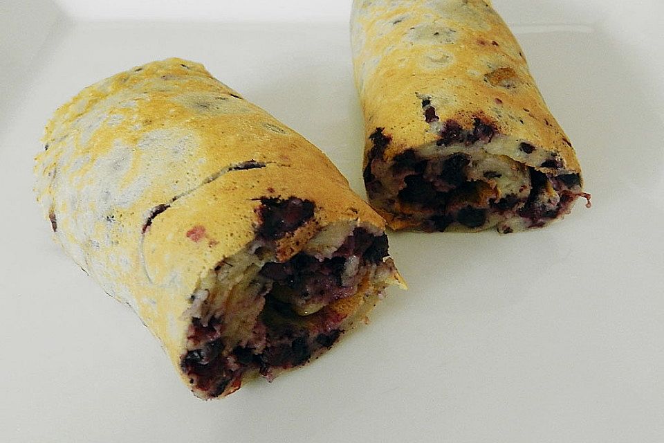 Blaubeer - Pfannkuchen Blaubeer - Pfannkuchen