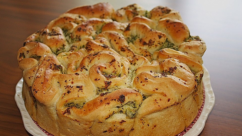 Knoblauch - Faltenbrot