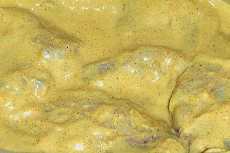 Currymarinade für Grillfleisch