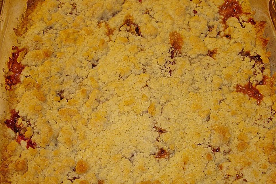 Pflaumen - Crumble à la floo