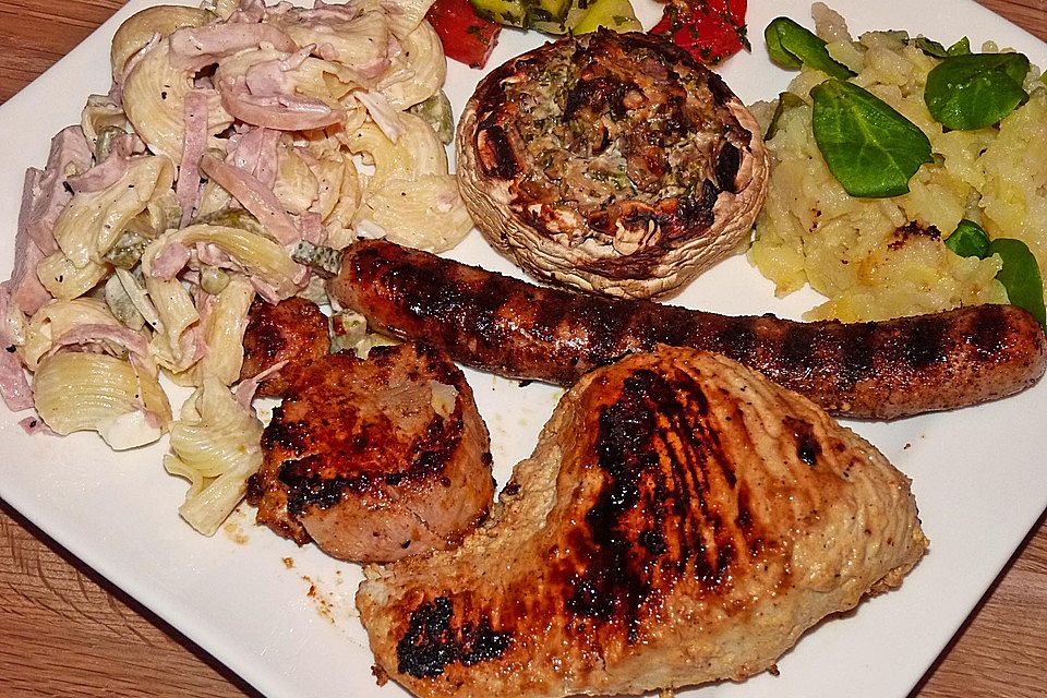 Knoblauch - Joghurt - Marinade für Grillfleisch