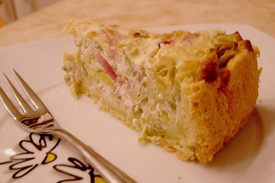 Lauch - Zwiebel - Quiche