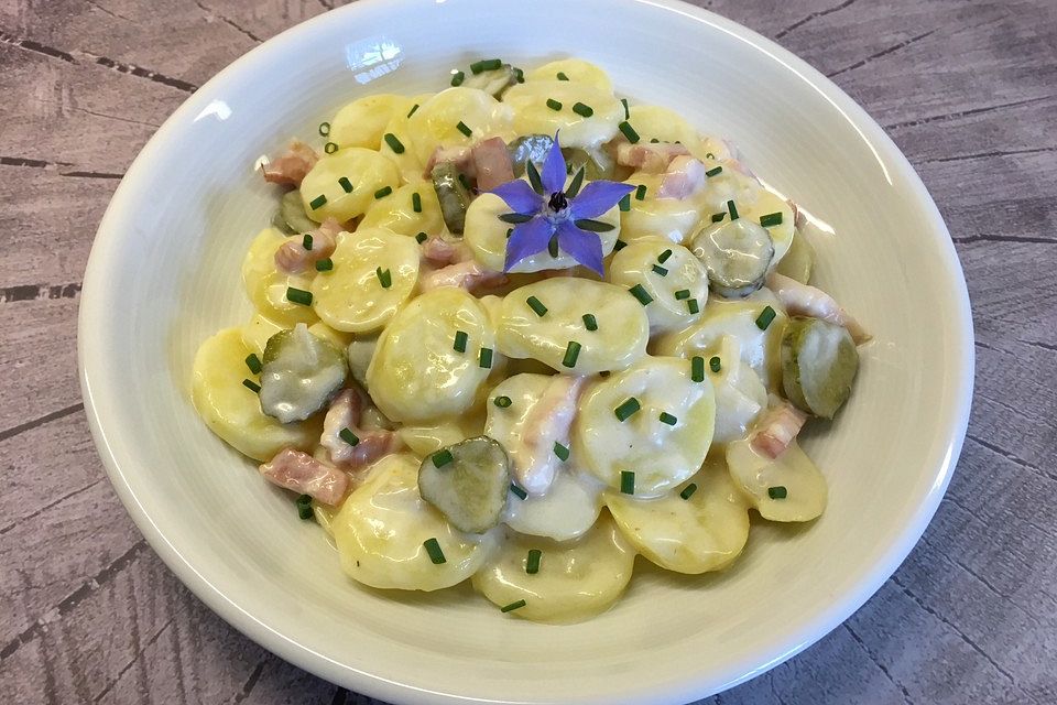 Kartoffelsalat, deftig