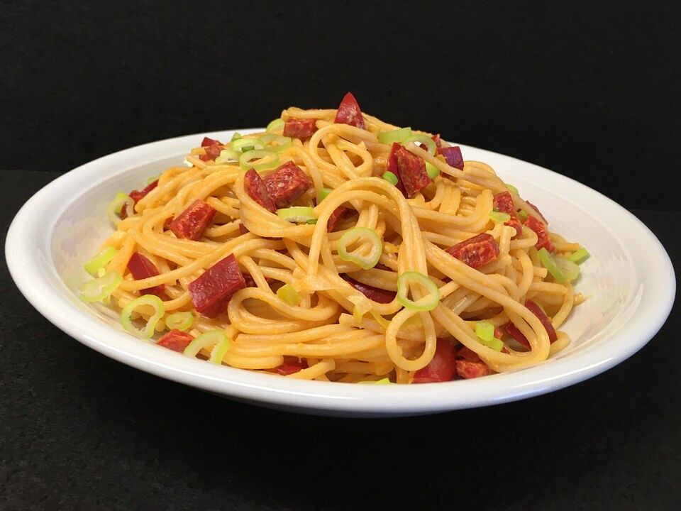 Herzhafte Paprika - Nudeln von Exuna | Chefkoch