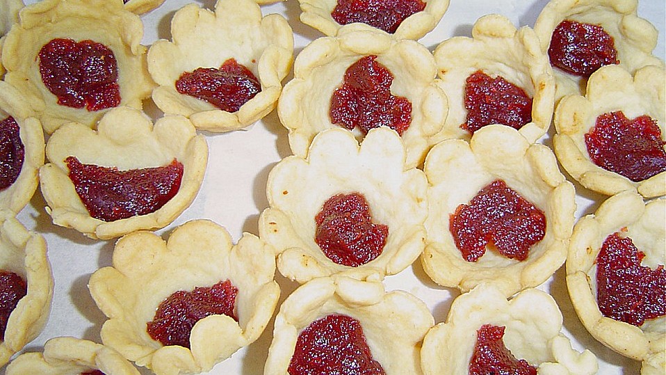 Schlesische Hefeplätzchen mit Marmelade von brisane Schlesische Hefeplätzchen mit Marmelade von brisane