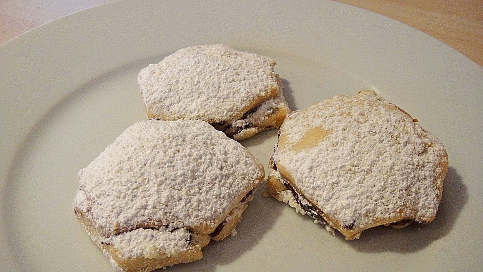 Schlesische Hefeplätzchen mit Marmelade von brisane Schlesische Hefeplätzchen mit Marmelade von brisane