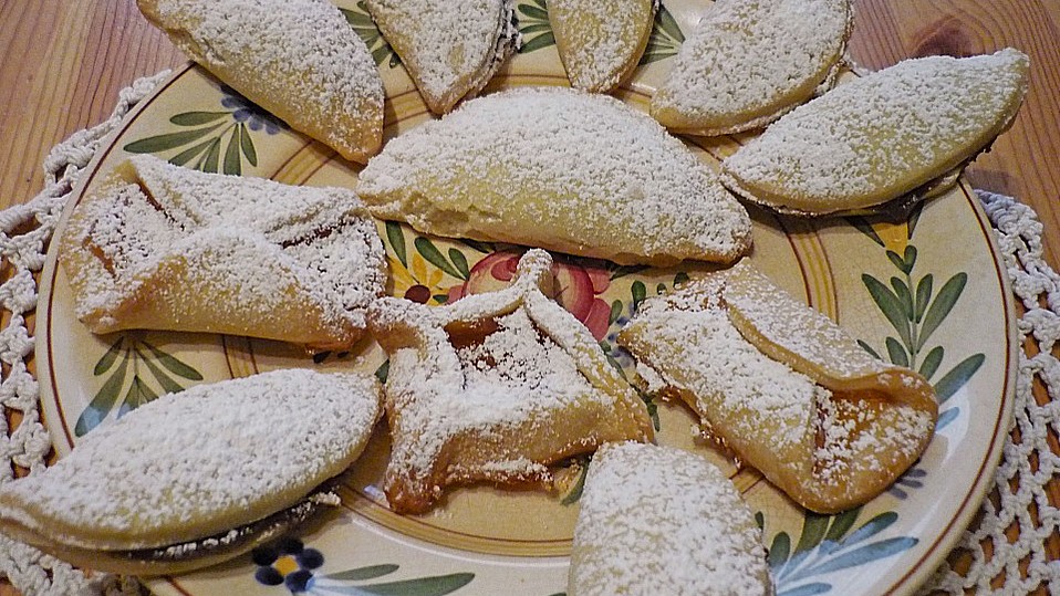 Schlesische Hefeplätzchen mit Marmelade von brisane Schlesische Hefeplätzchen mit Marmelade von brisane