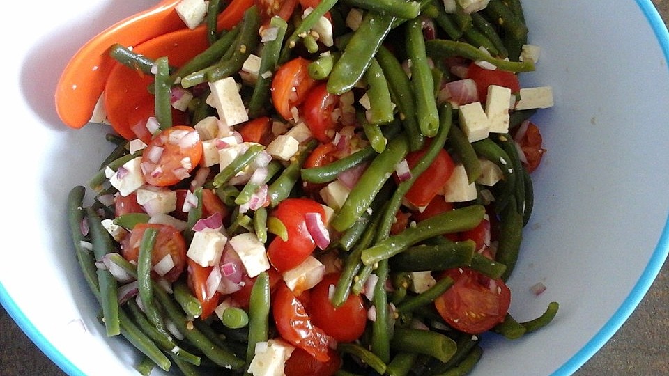 Bohnensalat Mit Tomaten Von Noodles Chefkoch