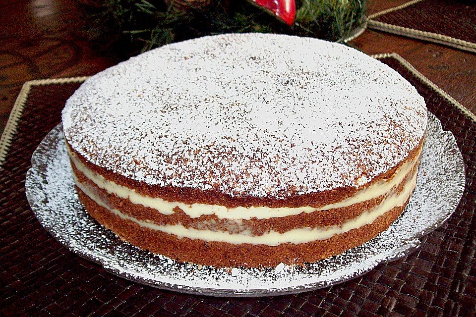 Nuss - Vanille - Torte