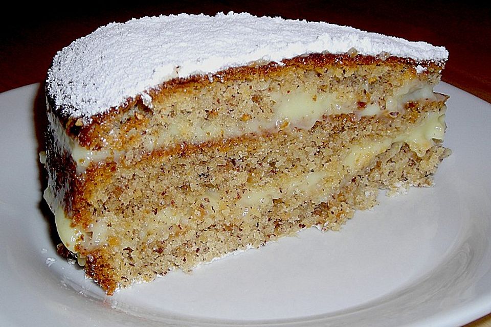 Nuss - Vanille - Torte