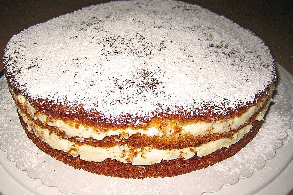 Nuss - Vanille - Torte