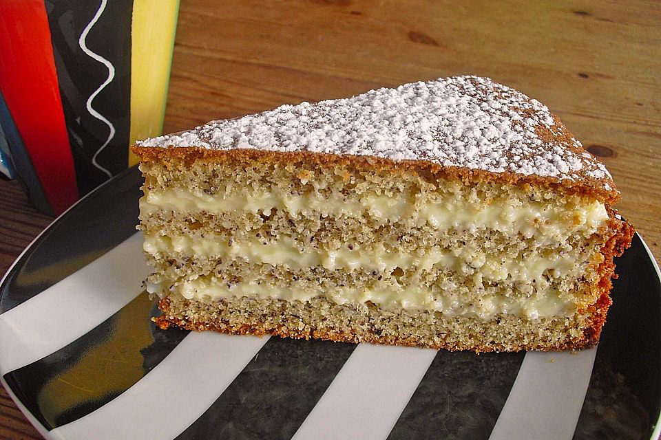 Nuss - Vanille - Torte