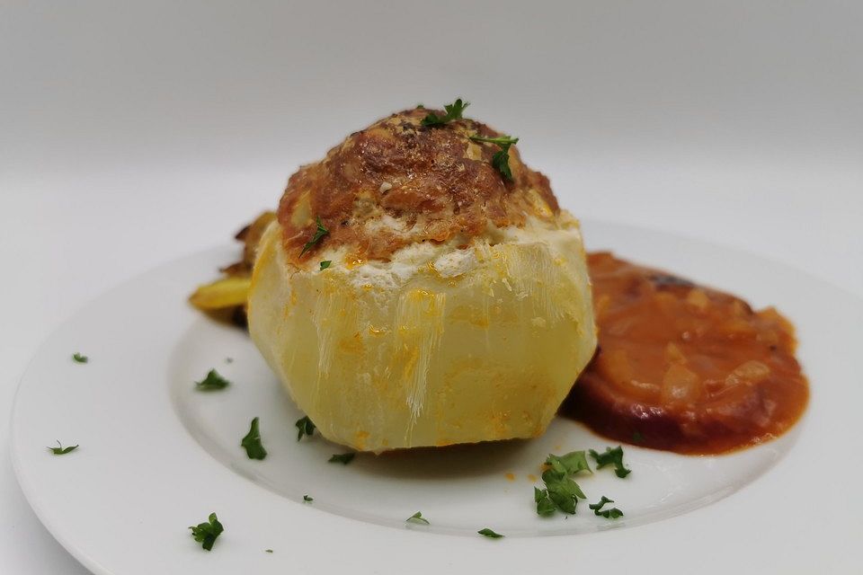 Gefüllte Kohlrabi Gefüllte Kohlrabi