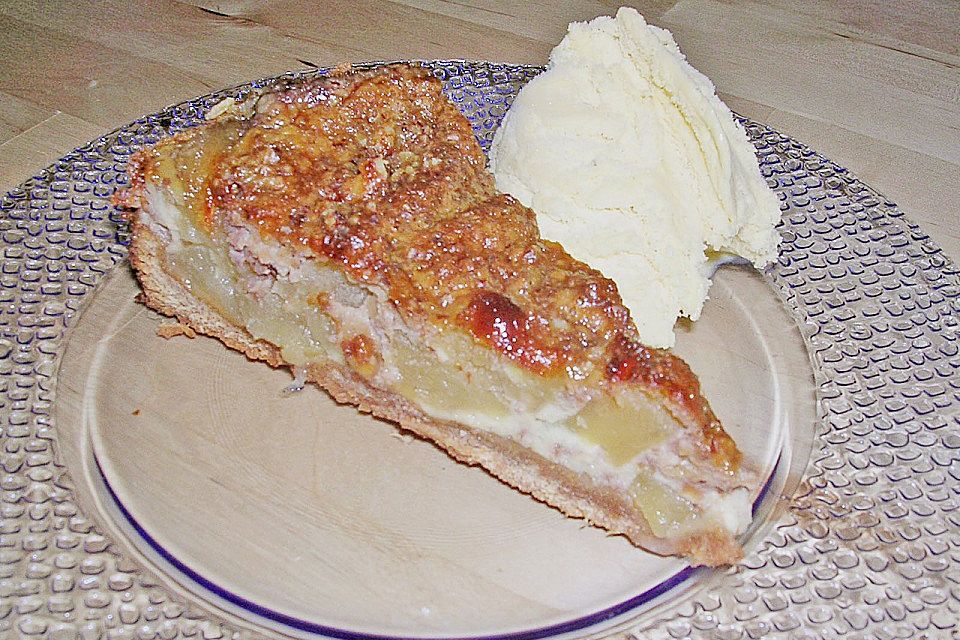 Apfel - Walnuss - Tarte