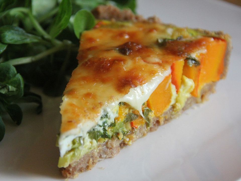 Kurbis Lauch Quiche Von Ckampfzwrg Chefkoch