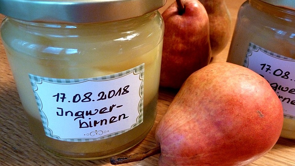Ingwerbirnen von pralinchen| Chefkoch